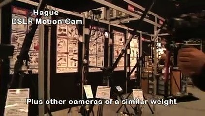 Hague DSLR Motion Cam Steadicam Stabilizer Pro Video 2010