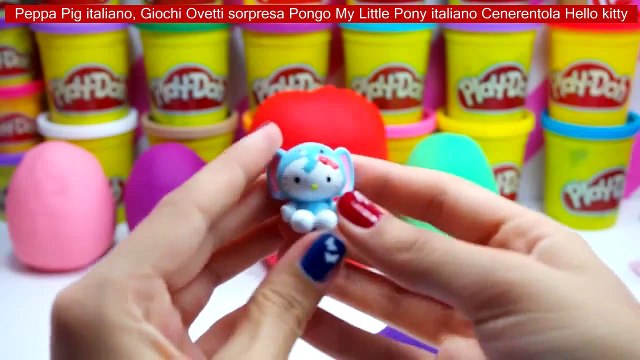 Peppa Pig italiano, Giochi Ovetti sorpresa Pongo My Little Pony italiano Cenerentola Hello kitty