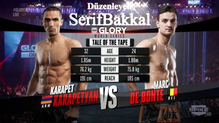 Karapet Karapetyan - Marc de Bonte GLORY 16 Denver Raund 123 (Bilgehan Demir Anlatımı)