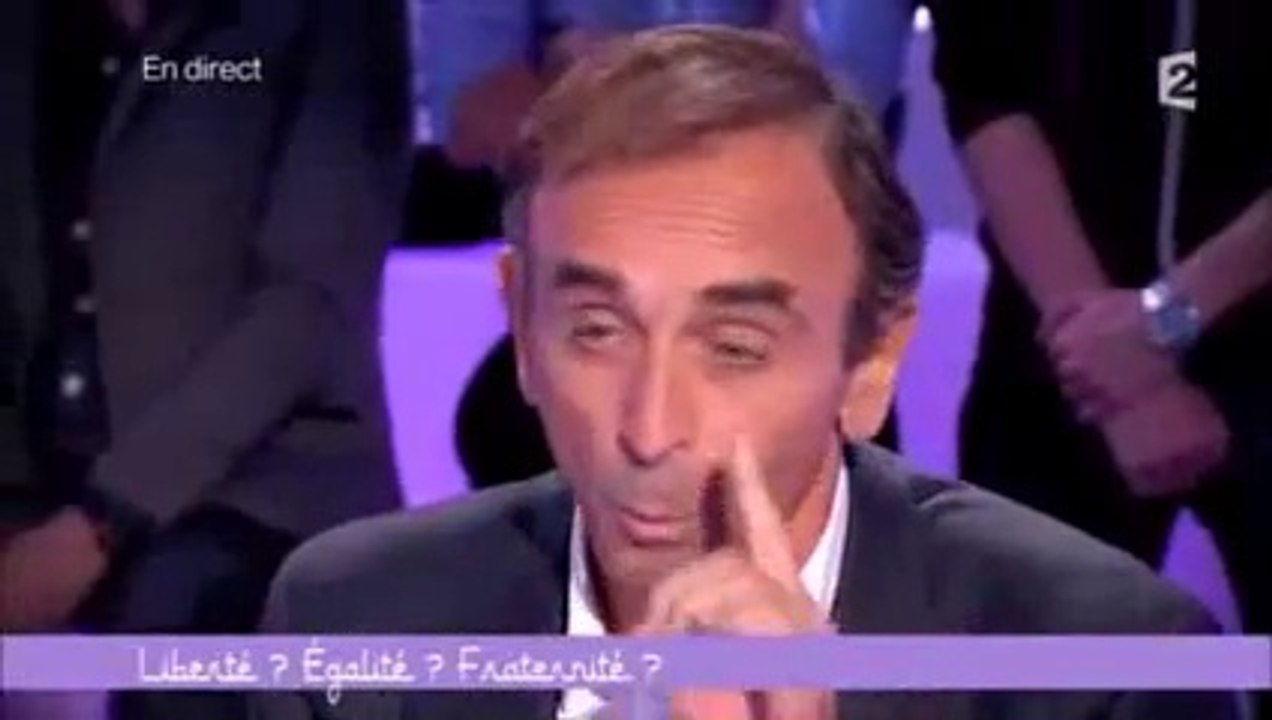 Zemmour pose son flow