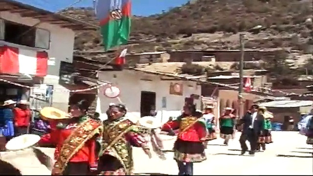 Banda Orquesta Internacional Santa Cecilia de Catac en Santiago de Chilcas