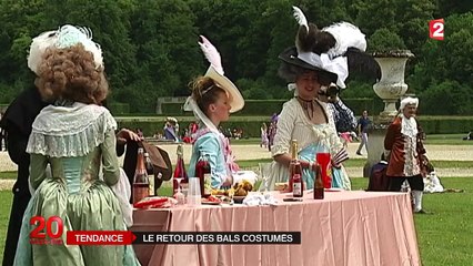Un bal costumé au Château de Versailles