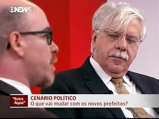 Entrevistadora da Globonews briga com entrevistado