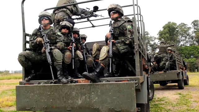 Exército treina, em Campinas, segurança para os Jogos Olímpicos