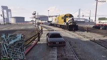 Grand Theft Auto V Bugs Bunny Train Glitch