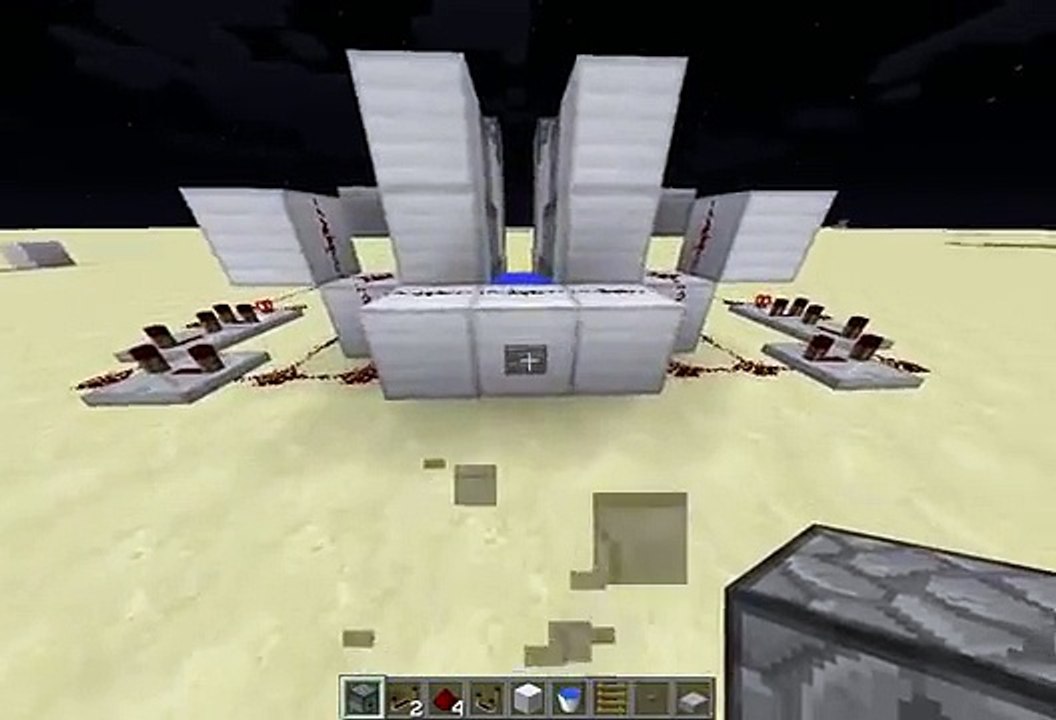 Minecraft: TNT Cannon (Staircase Scattershot) Pt.1
