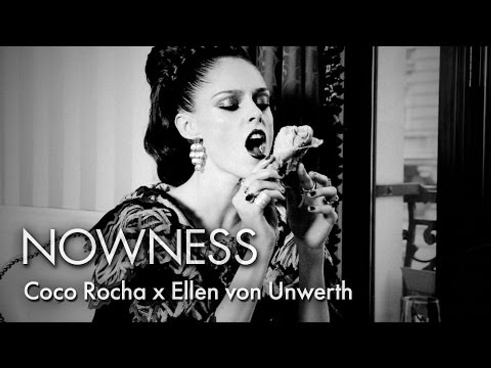 Coco Rocha in “Riches to Rags” by Ellen von Unwerth