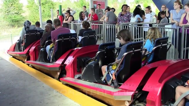 Superman - Ride Of Steel off-ride HD Six Flags America