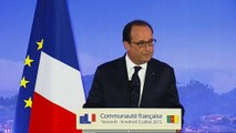 Discours devant la Communauté française de Yaoundé