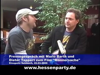 Mario Barth und Dieter Tappert über Männersache