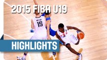 USA v Italy - Quarter-Final Game Highlights - 2015 FIBA U19 World Championship