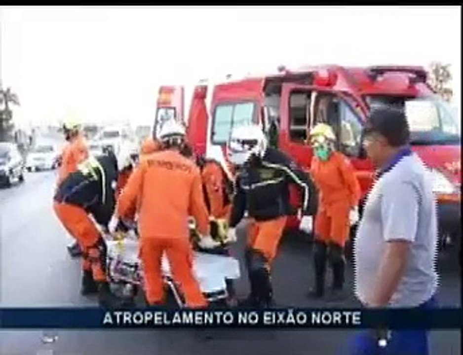 Atropelamento no Eixão Norte