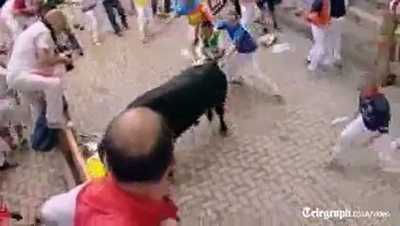 Three gored at Pamplona bull fighting festival