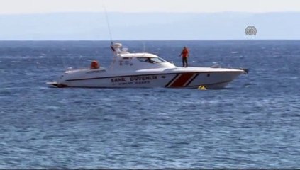 Baby rescued after drifting out to sea in Turkey