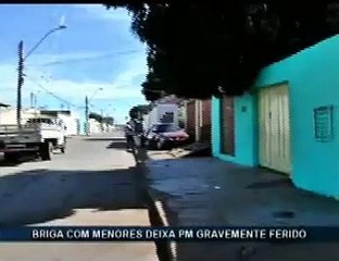 PM é espancado na Ceilândia