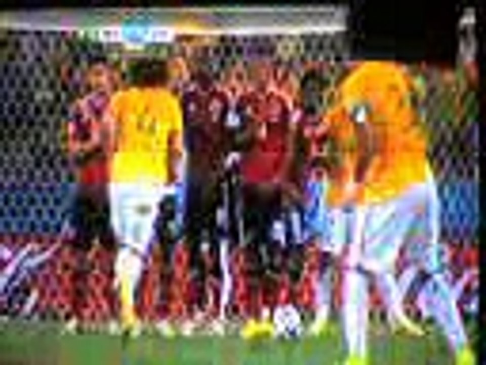 1/4 de Final, Mundial_2014: Brasil 2 - 1 Colombia, Julio 4/2014