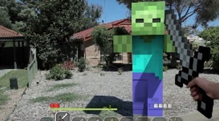 Gerçek Hayatta Minecraft (Animasyon)