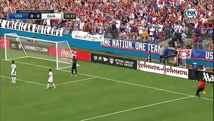 Jozy Altidore Penalty Miss  USA vs Guatemala 03.07.2015