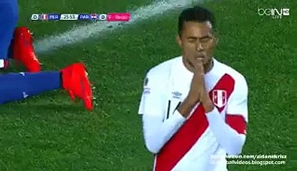 Lobatón Big Chance - Peru v. Paraguay 03.07.2015