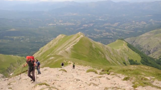 LUN.29-6-15: MONTE GORZANO (2458 METRI) DAL SACRO CUORE DI CAPRICCHIA VICINO AMATRICE. (1)