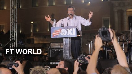 Athens rallies: strong Tsipras showing