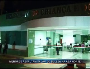 Roubo salão de beleza