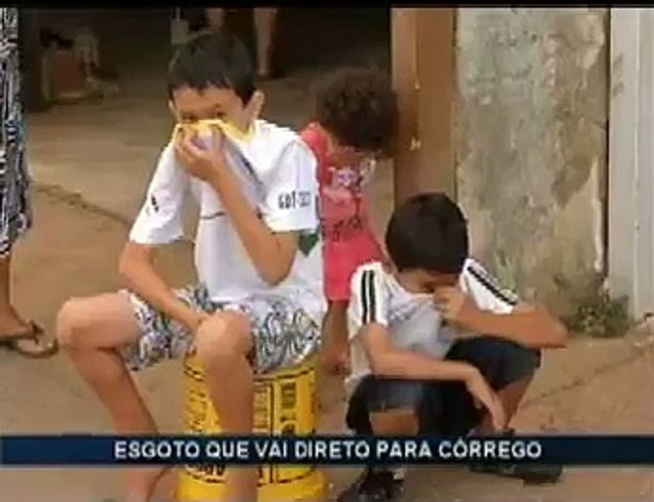 Esgoto na Ceilândia