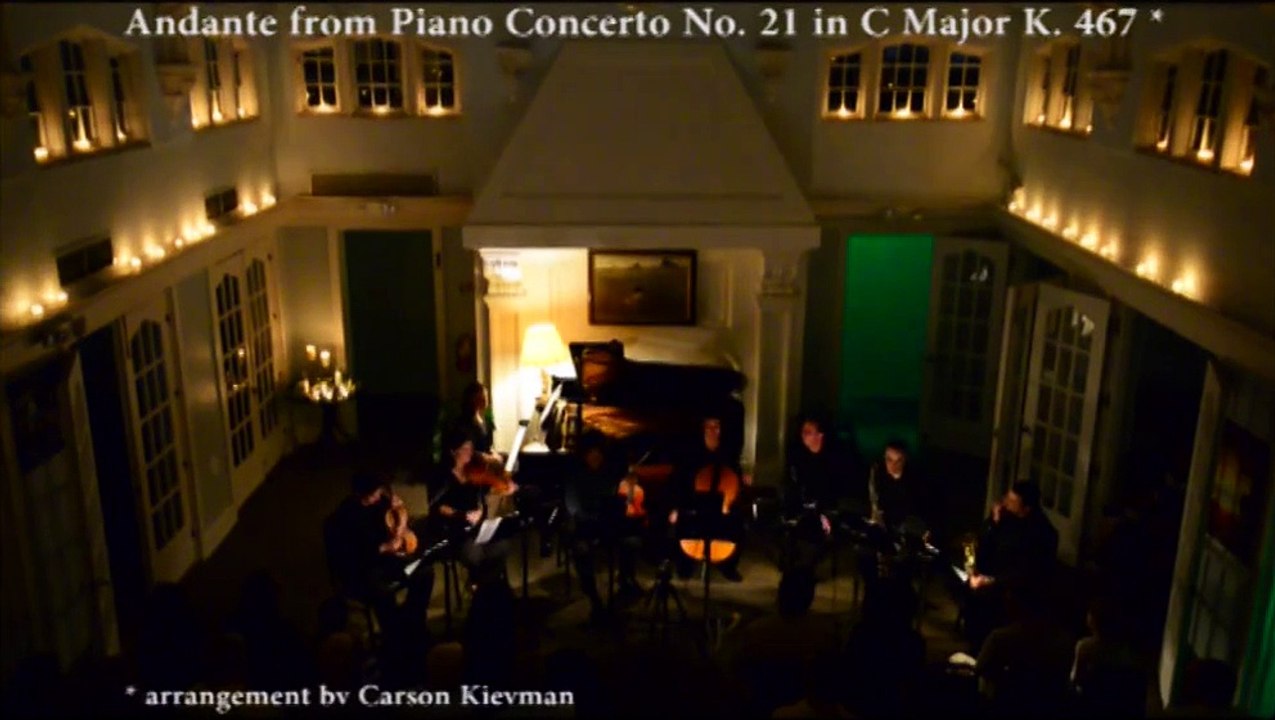 Mozart's Andante from Piano Concerto No. 21 in C Major K. 467 * - Live from SoBe Arts