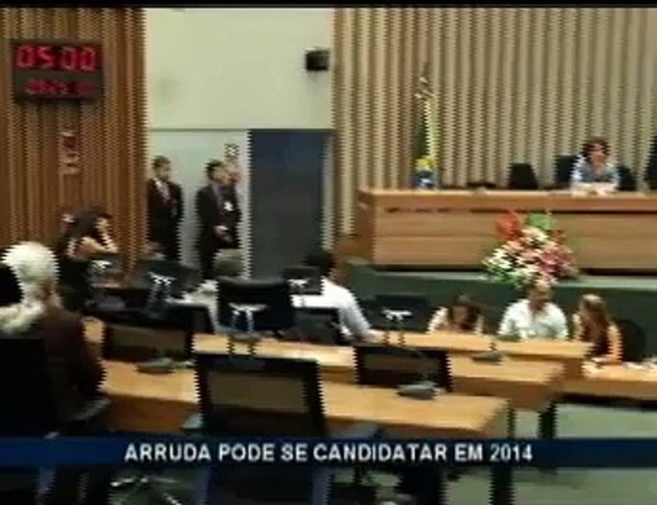 Câmara aprova contas de Arruda