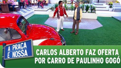 Carlos Alberto faz oferta por carro de Paulinho Gogó