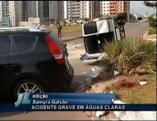 Acidente em Águas Claras