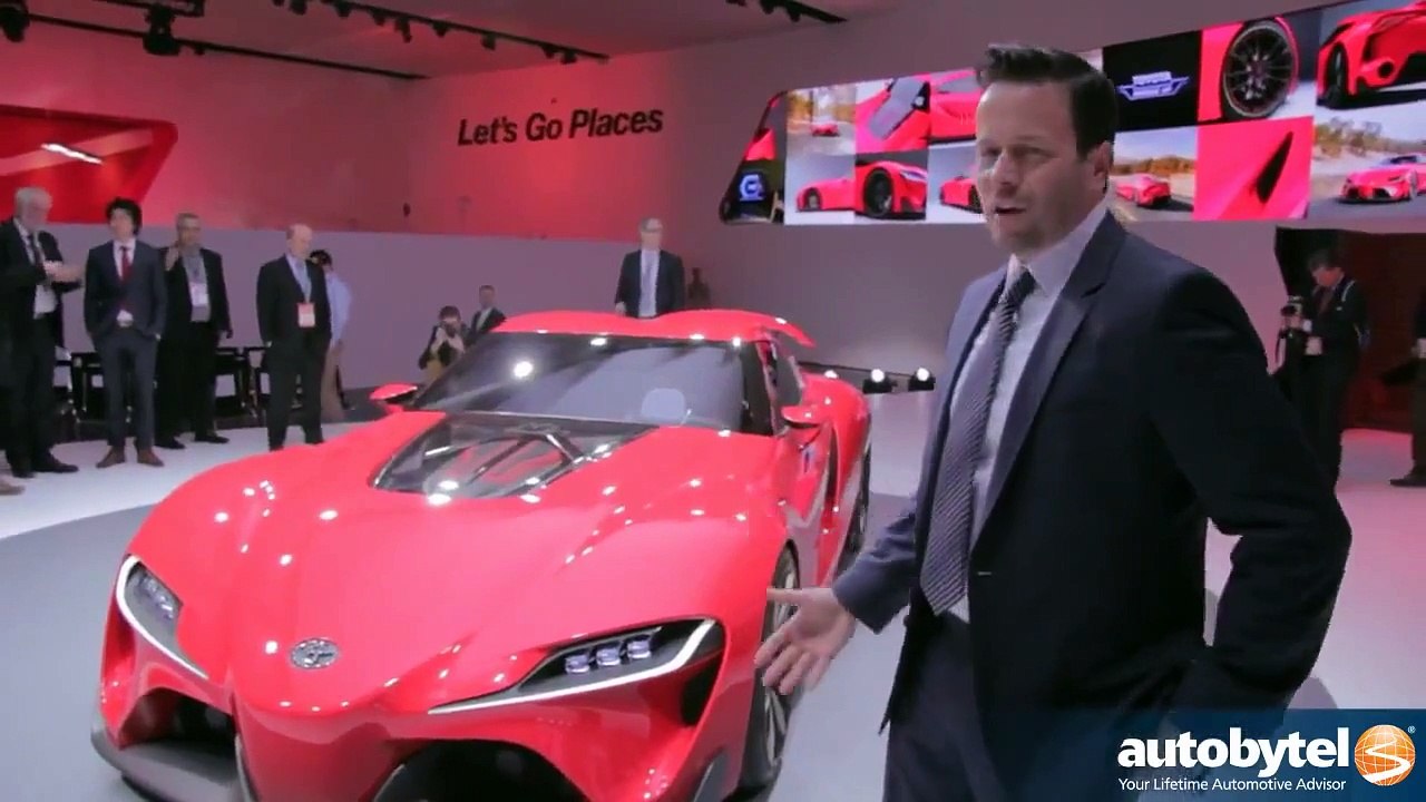 Toyota FT 1 Concept walkaround with CALTY Design @ 2014 Detroit Auto Show