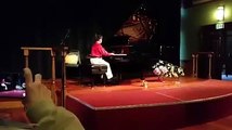 Kevin plays Waltz Op. 70, No.2  by Chopin at a local fund raising event