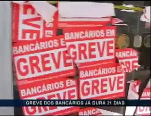 Greve dos bancários e Correios