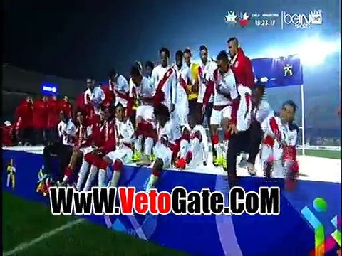 تتويج منتخب بيرو بالمركز الثالث بكوبا امريكا