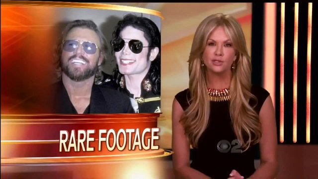 [RARE] Michael Jackson footage Unseen footage with Barry Gibb