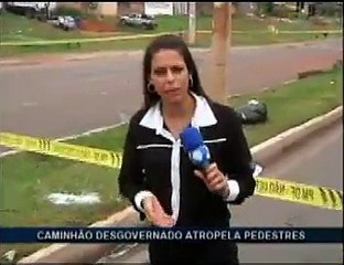 Caminhão desgovernado