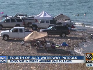 Fourth of July waterway patrol