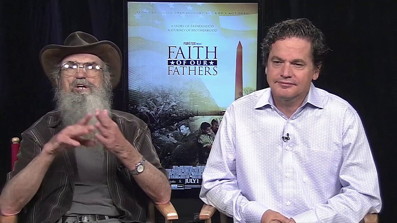 IR Interview: Si Robertson & Kevin Downes For "Faith Of Our Fathers" [Pure Flix]