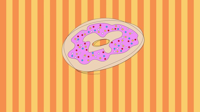 Spelling video lessons for Toddlers, Children, Kids, Adults. Learn to spell 'donut' in English