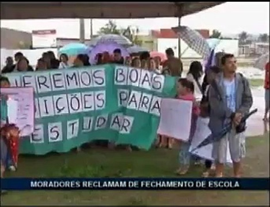 Escola fechada