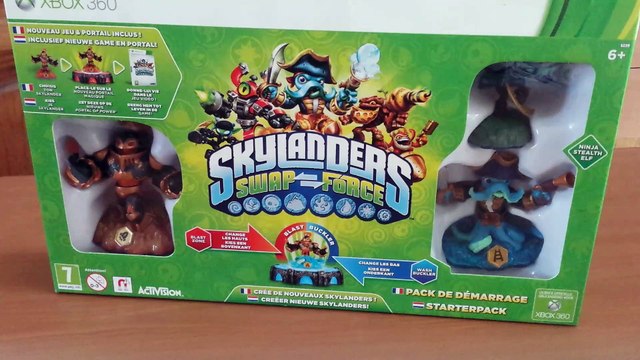 Unboxing : Skylanders Swap Force - Pack de démarrage - Xbox 360