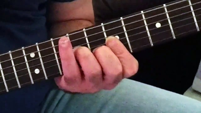 Tequila Sunrise guitar solo lesson
