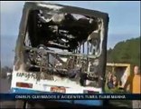 Ônibus queimados
