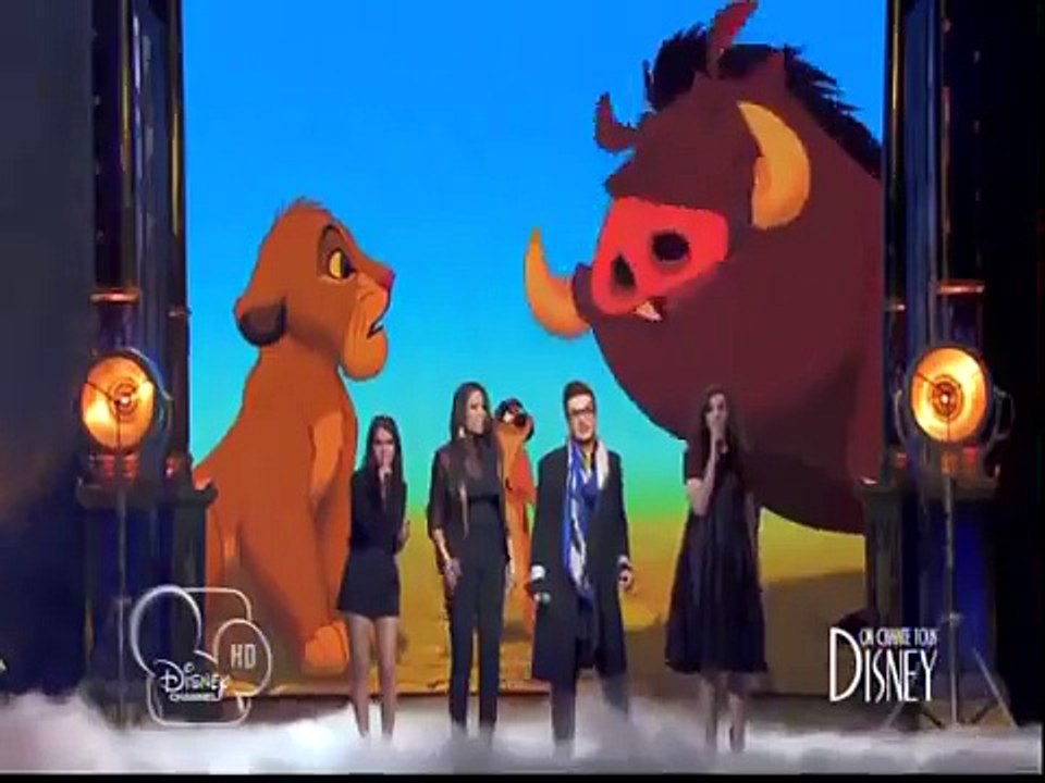 hakuna matata - le roi lion - on chate tous disney - disney channel