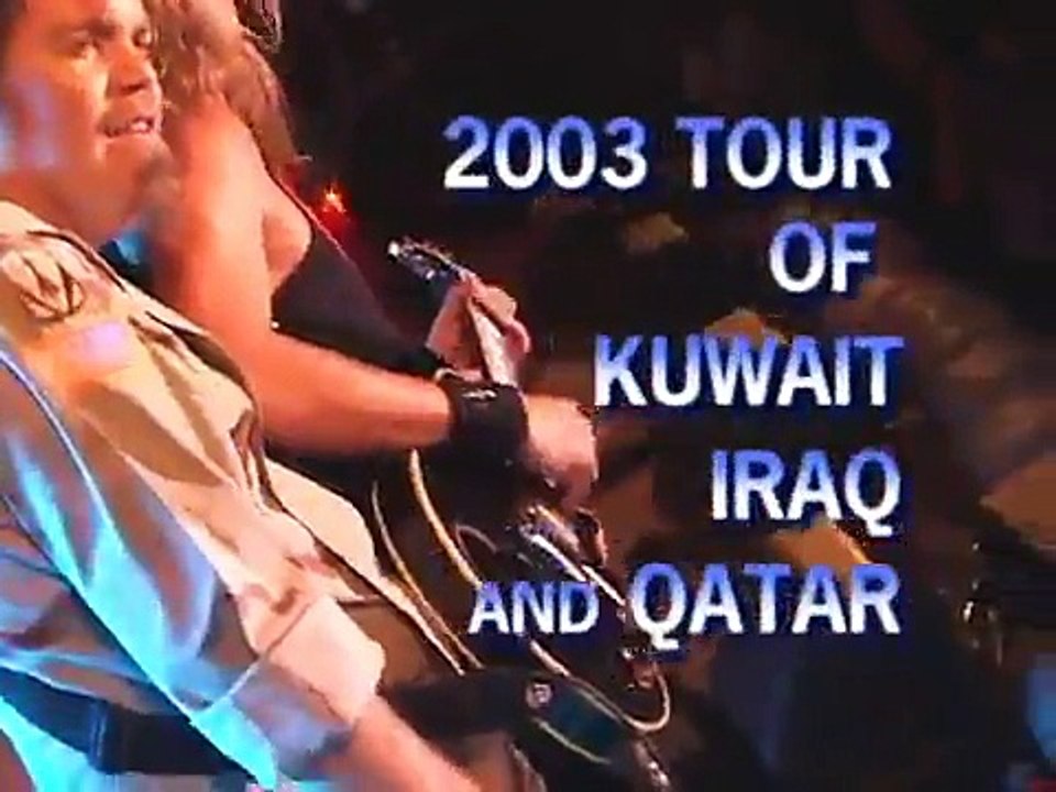 Kid Rock USO Show Baghdad