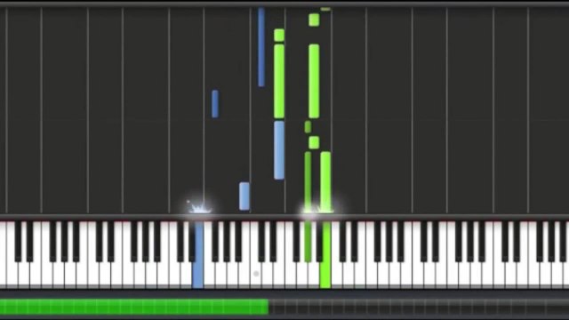 Yiruma River Flows in you Piano tutorial Synthesia 100% speed