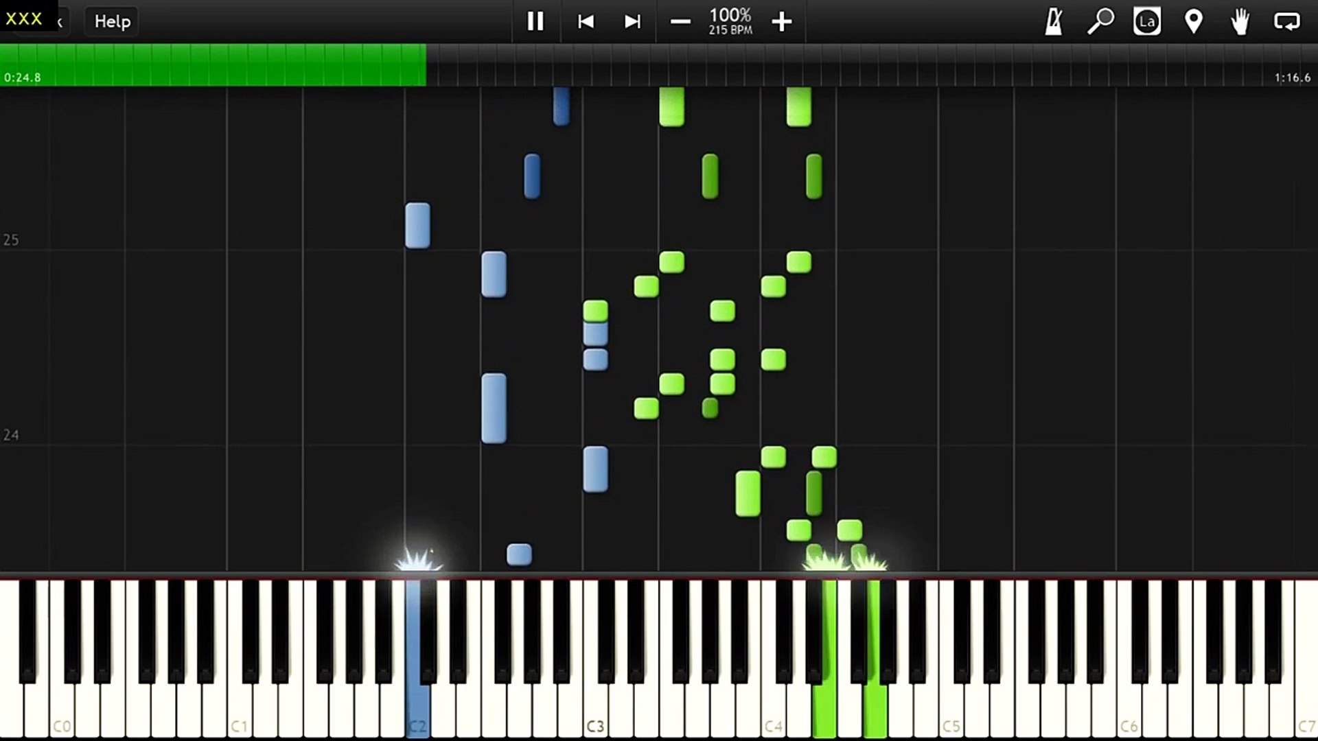 Super Mario Bros Theme - Synthesia Piano Tutorial - video Dailymotion