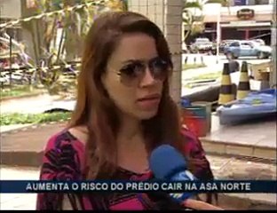 Risco de desabamento