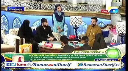 Islamic International Institute Live Miraculous Presentation At Geo TV